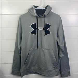 Under Armour S Logo Gray Hoodie